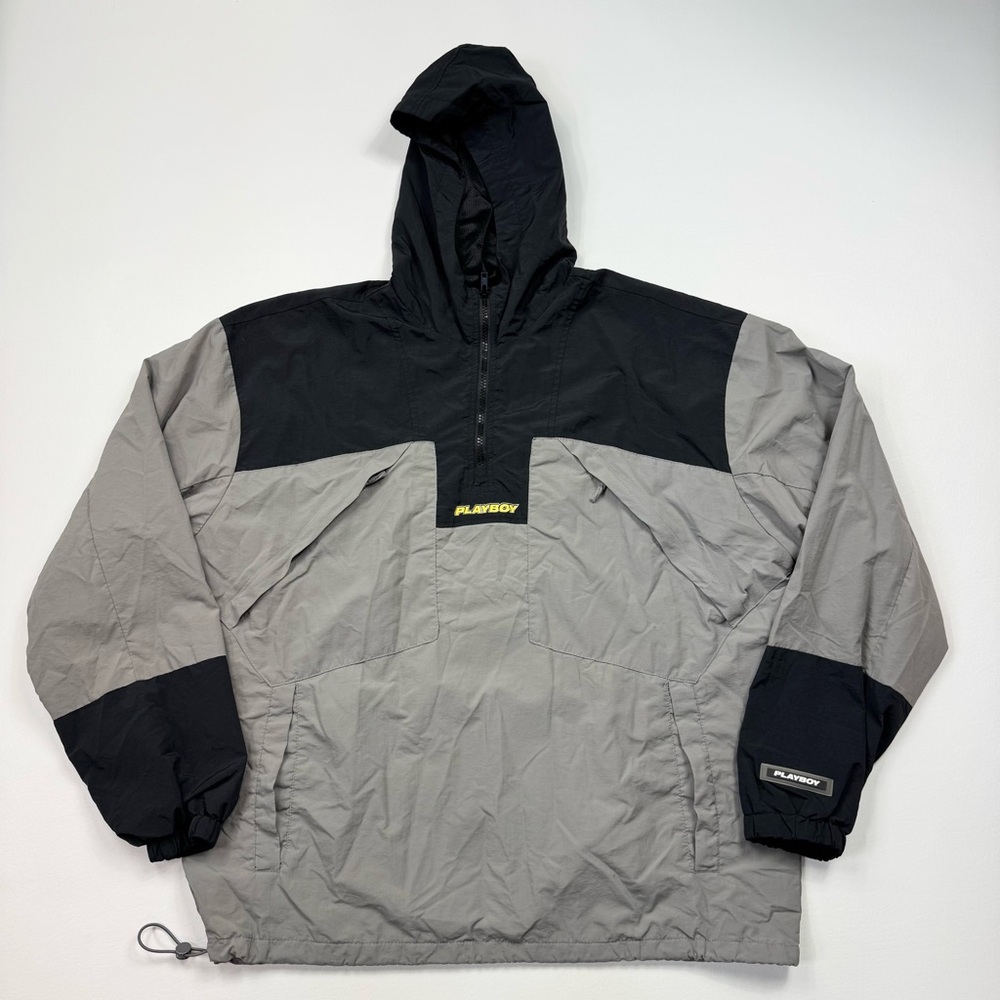 Men’s PacSun x Playboy 1/4 Zip Pullover Jacket Size Medium